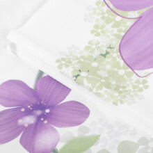 Violetter Muster Baby-Fotografie-Stoff, 100x100cm, Baumwolle/Polyester