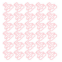 Set of 30 Mini Bear Paperclips Creative Bookmarks for Books &amp; School Stationery