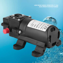 Self Priming Diaphragm Pump 24V 70W Dual Pipe Single Suction Water Pump