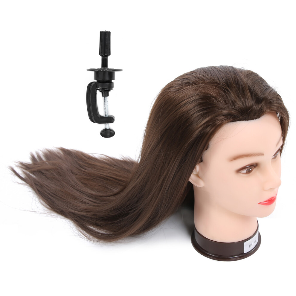 Unisex Professional Hairdressing Mannequin Head 65Cm For Practice Styling & Braiding