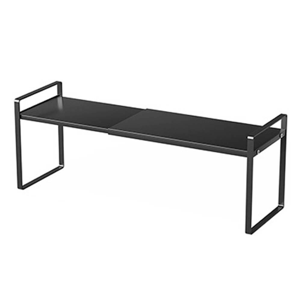 Adjustable Height Organizer, Heavy Duty Steel Metal, Expandable Cabinet Storage Shelf, Versatile Application For Kitchens, Bathrooms, And Offices-image-OPC-PMWMDDH-NEW