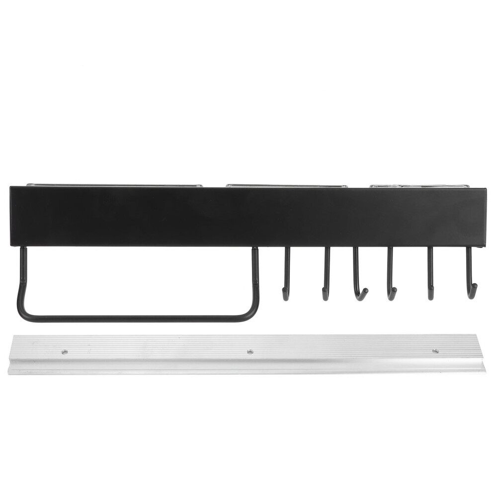 Adhesive Mounting System, Adjustable Multi-Use Hooks For Kitchen, Space-Saving Wall Hooks Kitchen Utensil Organizer, Versatile Cutter Storage For Cook-image-OPC-PMWMDP6-NEW