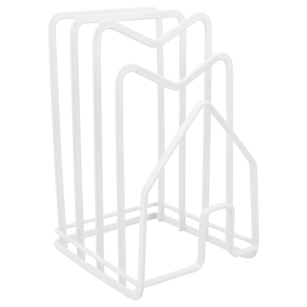 Exquisite Compact Design, Space-Saving Heavy Duty Metal Storage, Cutting Board Organizer For Multipurpose Use, Rust-Proof Durable Practical Organizer,-image-OPC-PMWMHBF-NEW