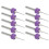 10Pcs 0.7mm Tungsten Carbide Nozzle Cleaning Micro Drill Bits for 3D Printer 12