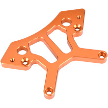 Vordere Stoßfederbrücke für RC 1/5 HPI Baja Offroad Auto Aluminiumlegierung Orange