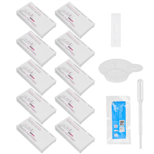 Pregnancy Test Card, Rapid HCG Urine Tests, 10 Pack