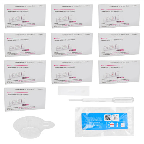 Pregnancy Test Card, Rapid HCG Urine Tests, 10 Pack 1