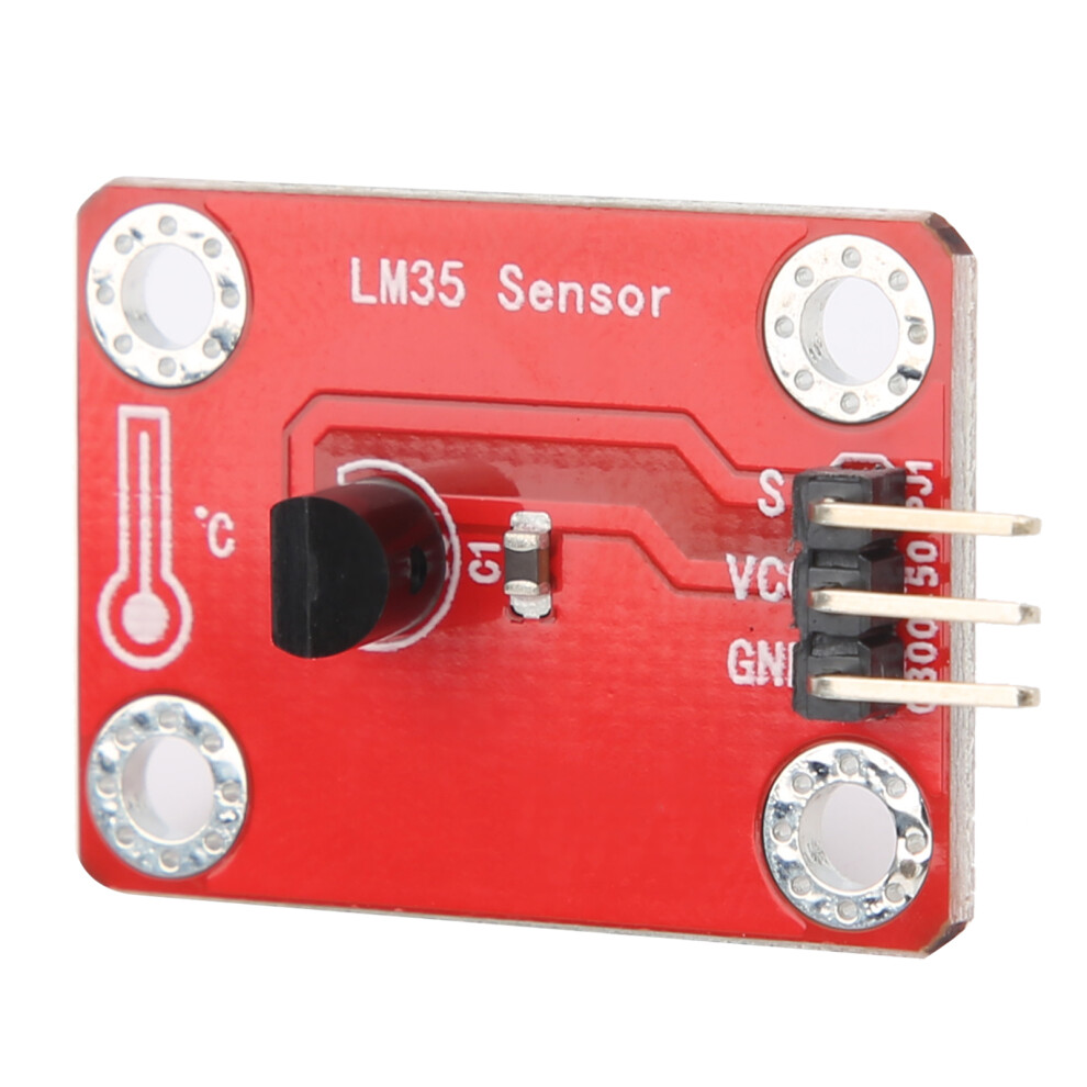 Microbit-Compatible LM35 Temperature Sensor 0-100C Range 3.3V-5VDC