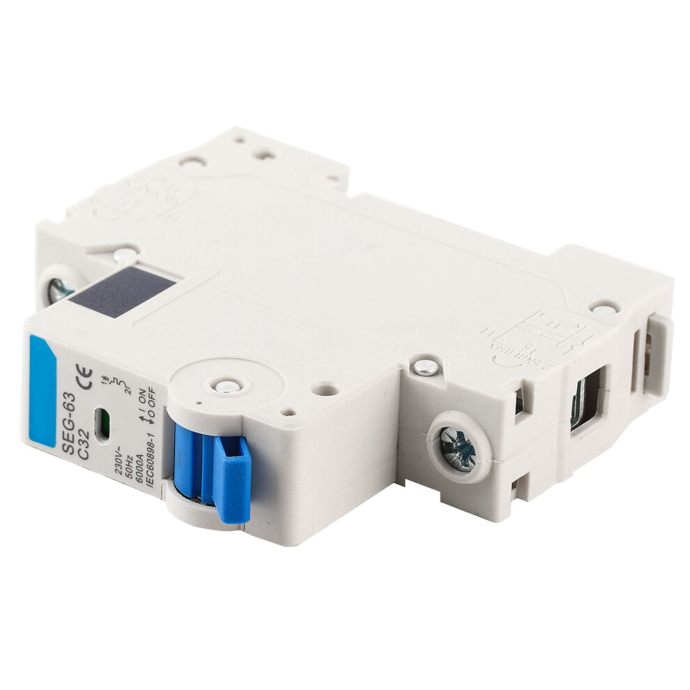 Miniature Air Switch Circuit Breaker Seg-63, 63A, 6Ka, Din Rail 8481359914163