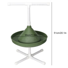 Multifunktionaler Faltbarer Papageien-Stand mit Futter-Schale & Sitzstange, 30 cm Disc
