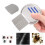 Professional Stainless Steel Lice Comb with Micro-Grooved Teeth Blue 15
