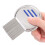 Professional Stainless Steel Lice Comb with Micro-Grooved Teeth Blue 8