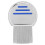 Professional Stainless Steel Lice Comb with Micro-Grooved Teeth Blue 2