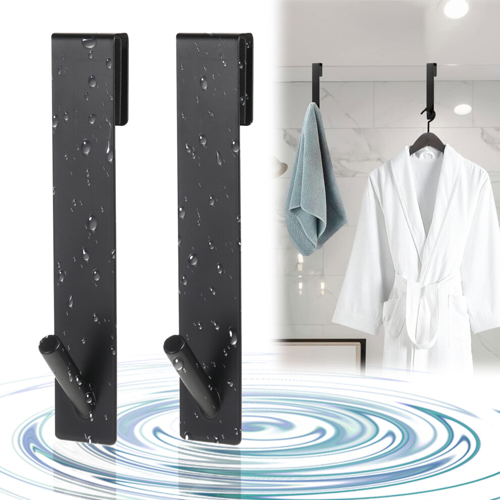 (black) 2pieces Easy-to-Install Hanging Hook Convenient And Multi-Functional-image-OPC-PMWMMSK-NEW