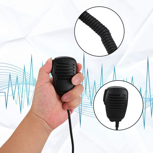 Waterproof Handheld Microphone Speaker Mic for VX‑6R, VX‑7R, VX-170 2