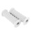 Universal Motorcycle Rubber Hand Grip 25‑28mm White for Handlebar 1