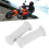 Universal Motorcycle Rubber Hand Grip 25‑28mm White for Handlebar 11