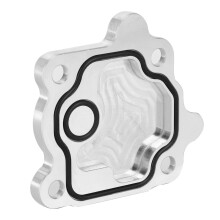 Aluminium-Vakuumpumpen-Abdeckplatte für LT1 L86 L87 Motoren Silber