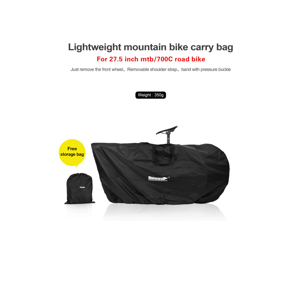 26-27.5 Inch MTB Travel Bike Bag Water-Resistant Polyester-image-OPC-PMWMPQX-NEW