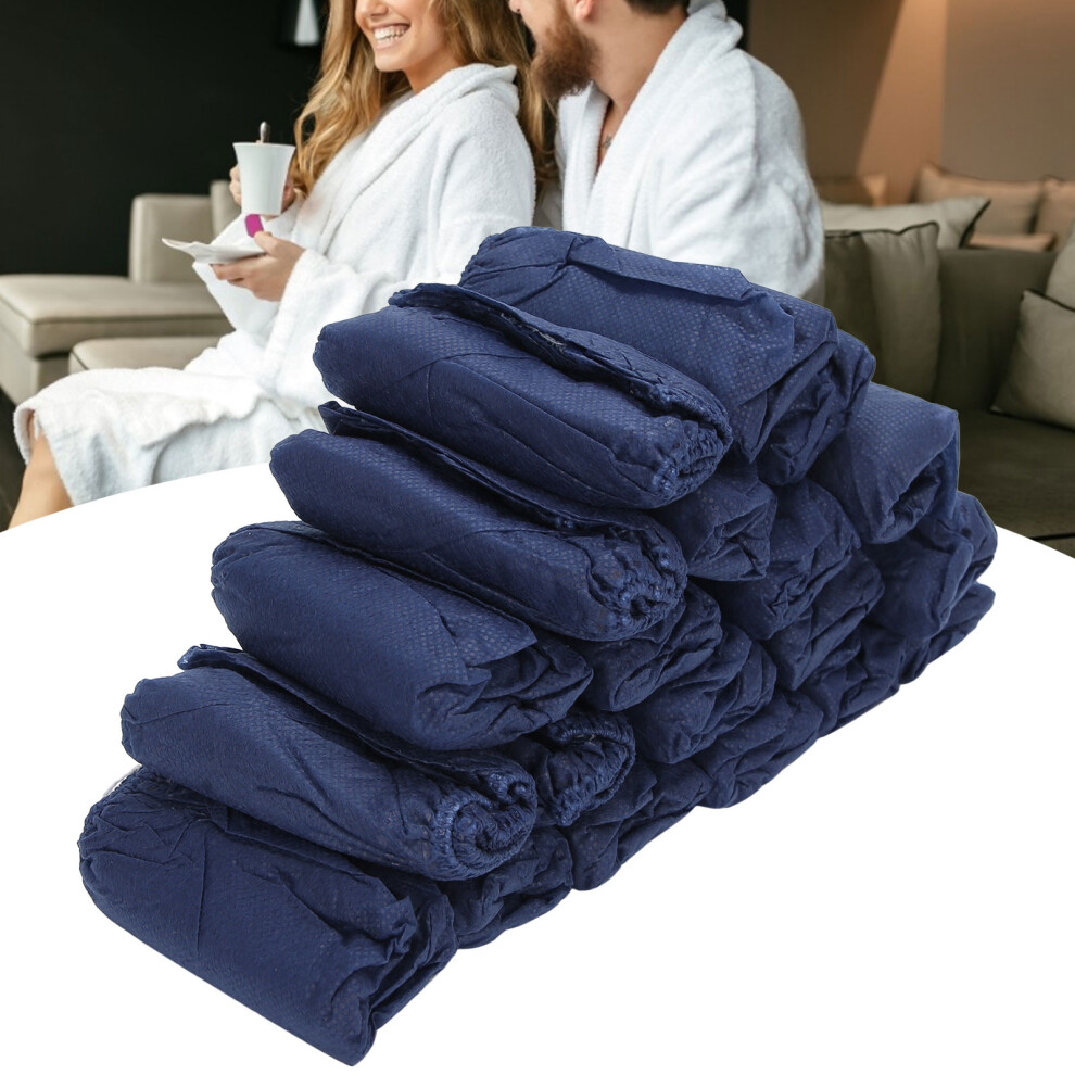 Blue Unisex Disposable Underwear 20Pcs Breathable Non-Woven Spa Sauna Underwear