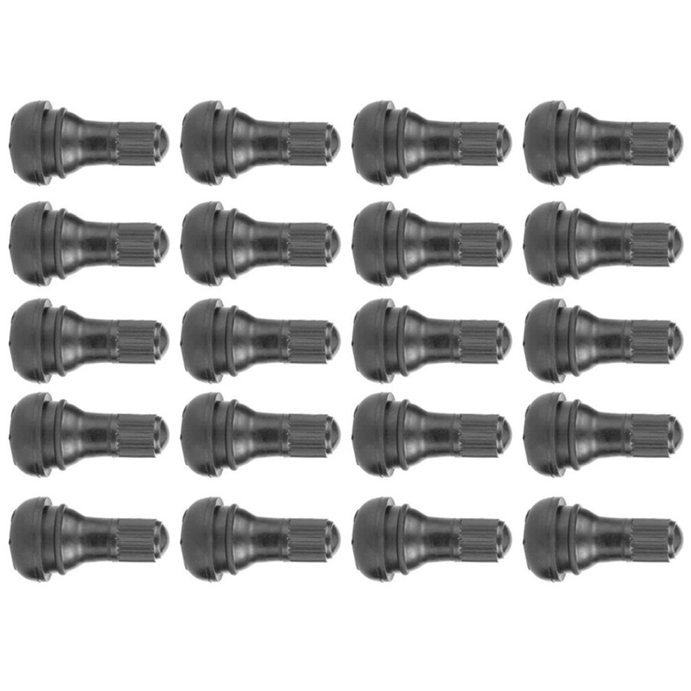 20piece Premium Rubber Tubeless Short Valve Stems For Car Auto Snap In-image-OPC-PMWMQGK-NEW