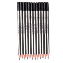 12Pcs Graphite Drawing Pencils Set with Box, 17.8cm, Black