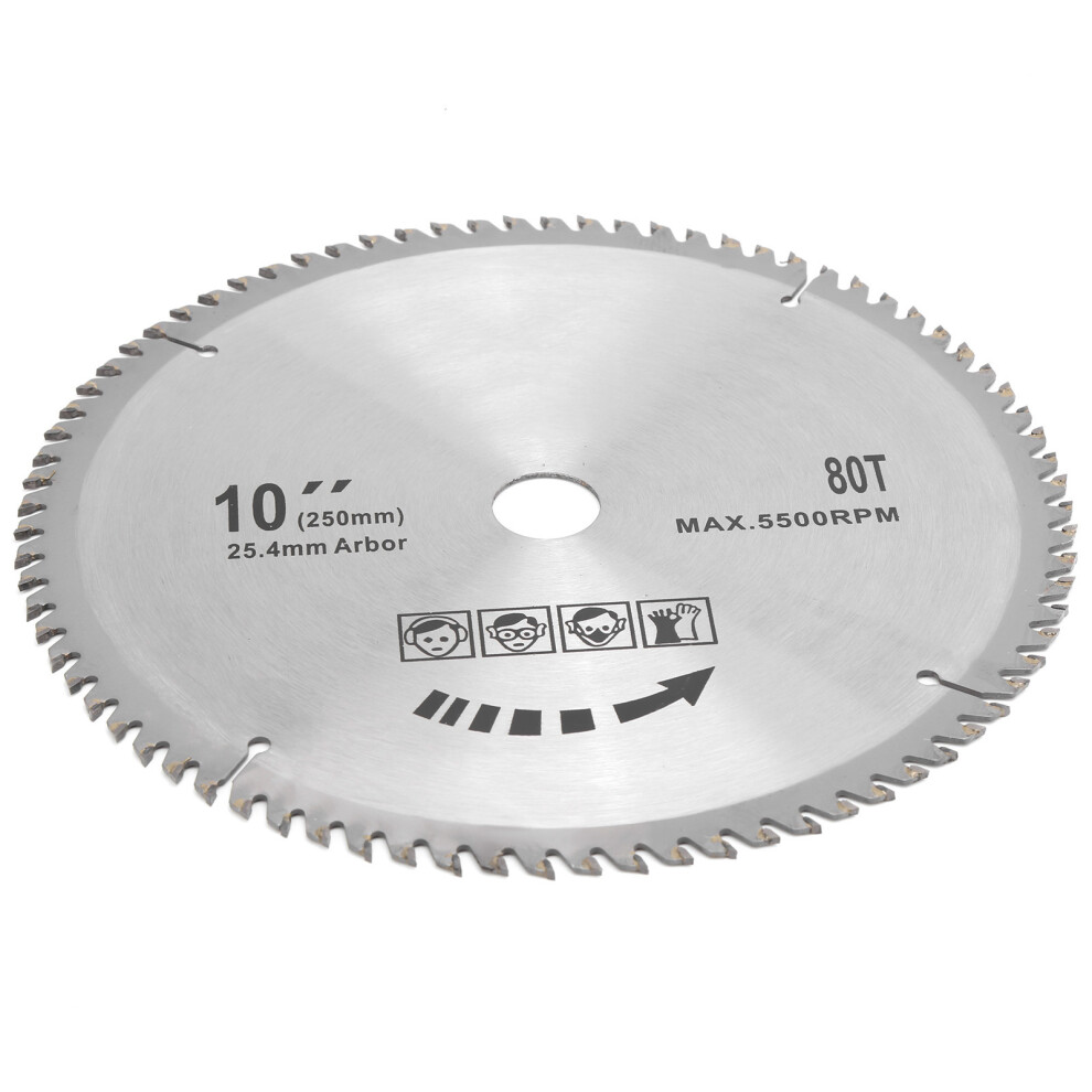 Professional 80T 254Mm Circular Saw Blades - Smooth Burr-Free Cutting 4271359921117