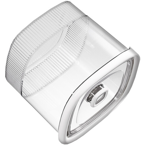 High Capacity Morsel Storage Container Clear Visible-White L