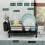 Practical Metal Kitchen Dish Planner Including Detachable-White 3