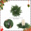 Christmas Artificial Snow Pine Needle Candle Rings-Style B 4