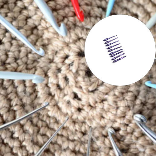Aluminium-Häkelnadel, handgefertigtes Glattstrickgerät 1