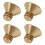 50Pcs Copper Flat Hex Socket Screw M4 x 6mm Countersunk Head Hardware 15