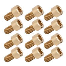 50PCS Copper Cap Hex Socket Screws M6x10/12/14/16/25mm Hardware Tools