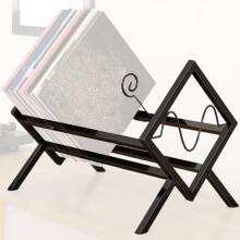 Sturdy Carbon Steel Book Magazine Shelves For Home Office Storage