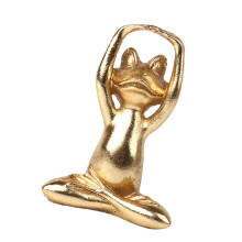 Mediteren kikkers standbeeld elegante harsen dier miniatuur-C