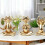 Mediteren kikkers standbeeld elegante harsen dier miniatuur-C 5