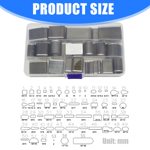 Advanced Elliptical Punching Device Steel Comfortable Grip for 2