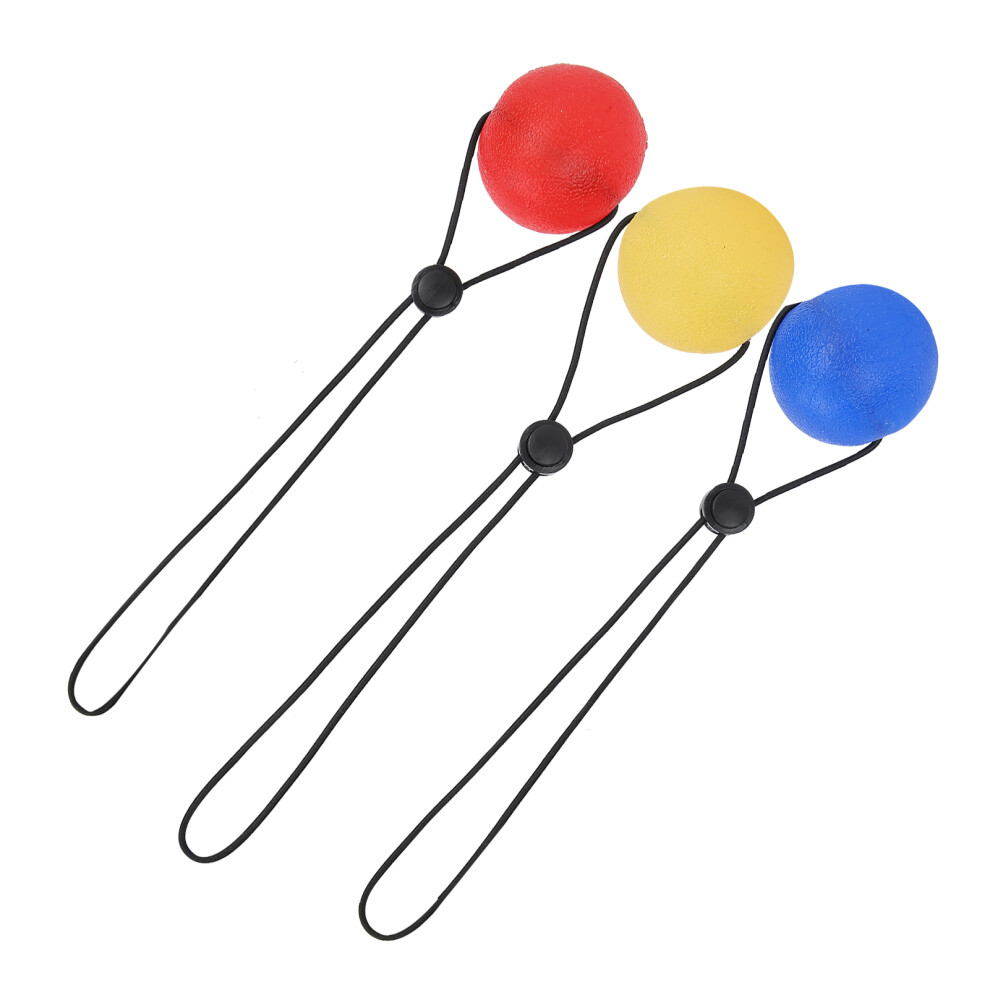 3pcs Silicone Hand Grip Balls for Hand Therapy & Stress Relief