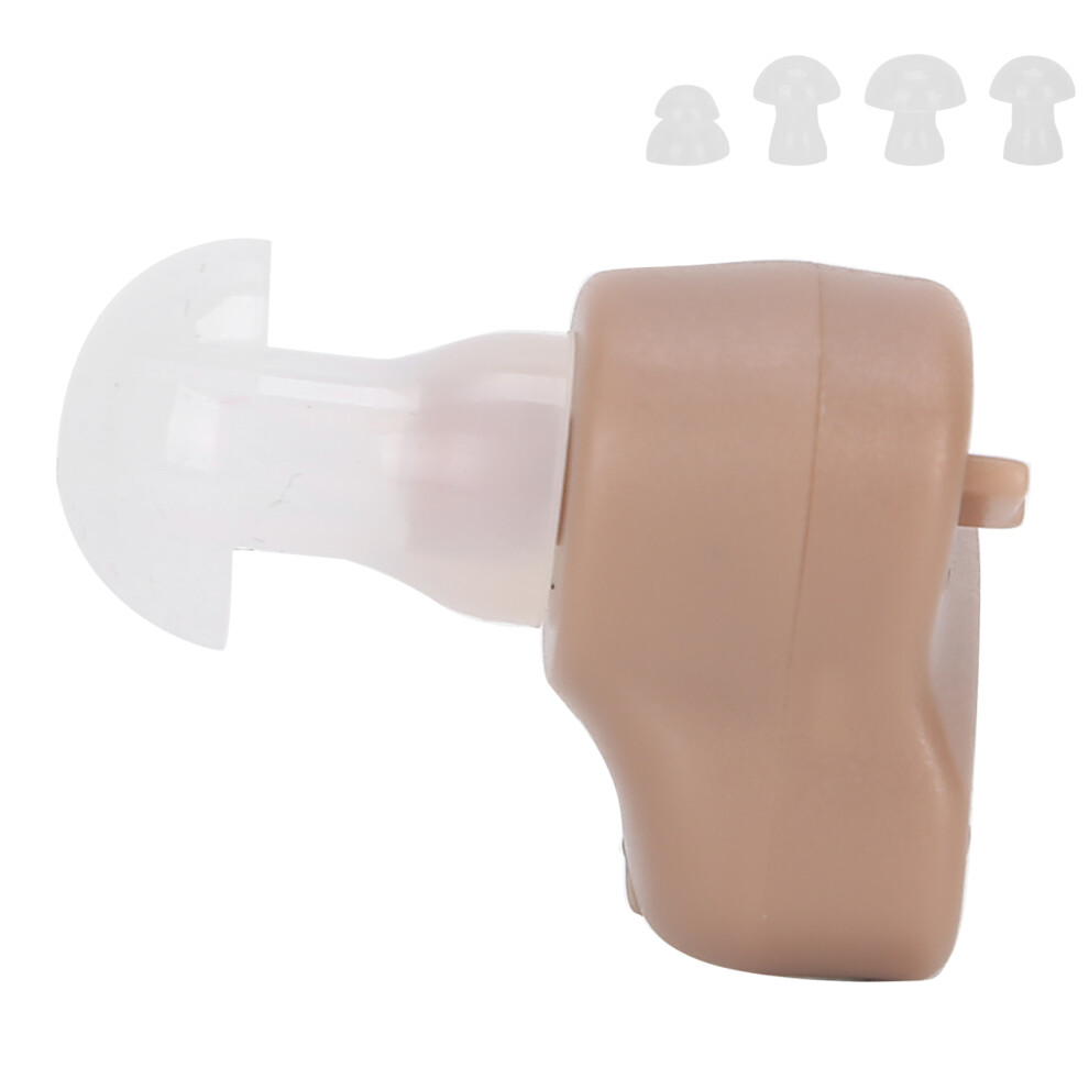 In-Ear Wireless Hearing Aid Elderly Amplifier Plastic Sound Gain 30dB