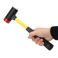 4‑in‑1 Carbon Steel & Rubber Hammer for Carpentry, 280g