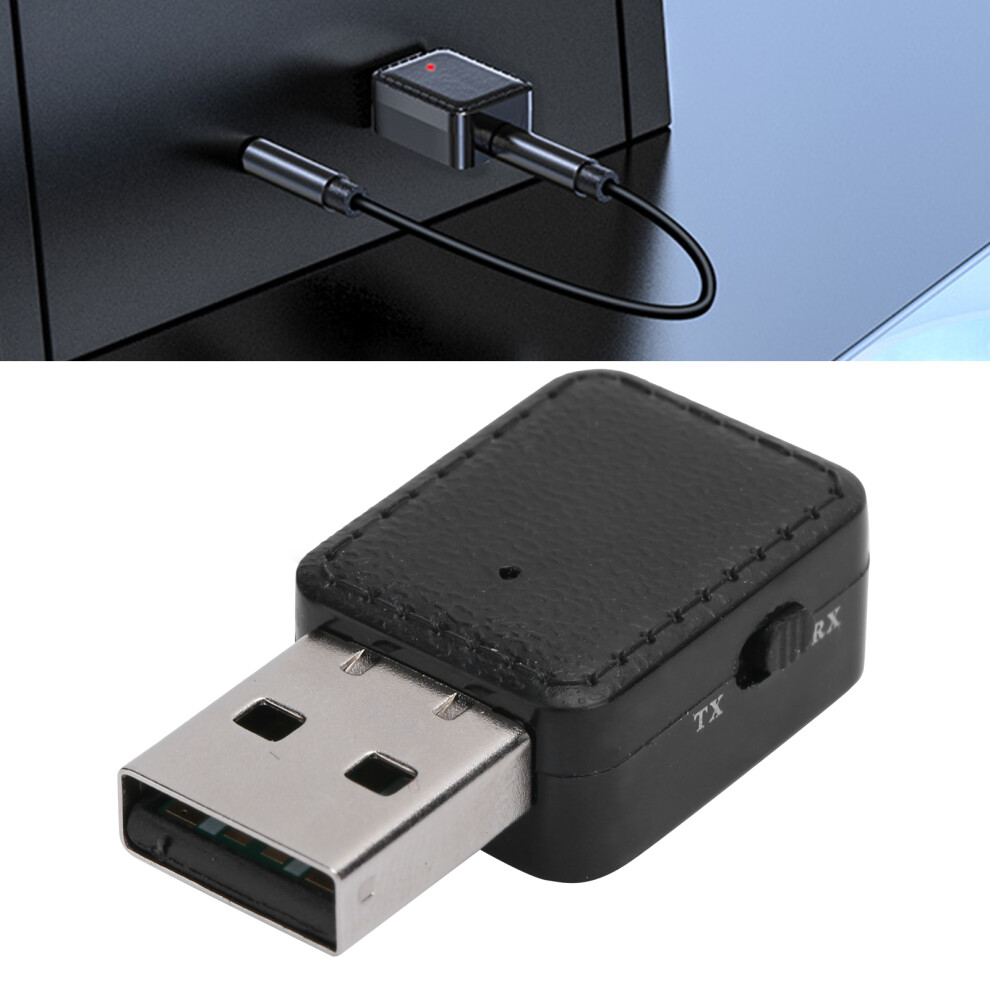 Plug And Play Usb Bluetooth 5.0 Audio Adapter Receiver Transmitter For Speakers 8131359926795