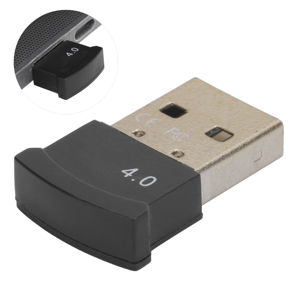 Wireless Bluetooth 4.0 Usb Adapter Dongle For Laptop & Headset (10-20M Range) 8751359927303
