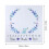 Elephant Pattern Baby Photography Cloth 100x100cm Polyester Cotton 4