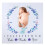 Elephant Pattern Baby Photography Cloth 100x100cm Polyester Cotton 11