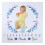 Elephant Pattern Baby Photography Cloth 100x100cm Polyester Cotton 12