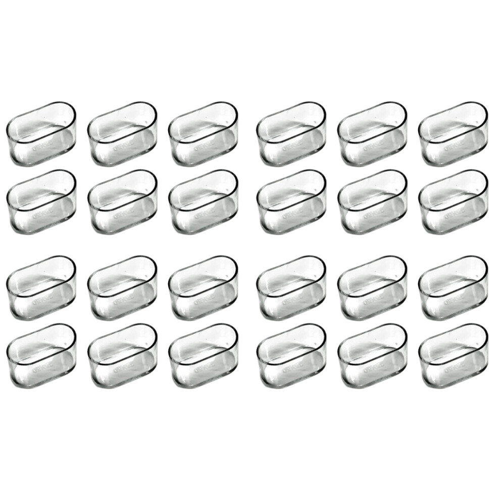 24Pcs/Set Stylish Oval Table Leg Floor Chair Leg Caps Cover Easy To 3645268488077