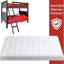 Bunk Mattress Protector Fitted Sheet 30cm Deep