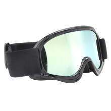 Kinder-Ski-Brille Doppelschicht Anti-Beschlag Winddicht Schwarz, 16x8cm