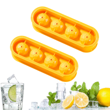 Flexible Silikon-Eiswürfelform, elegant aussehend, langsam schmelzendes Eis für den Kühlschrank, auslaufsicheres Design mit einfacher Entnahme,