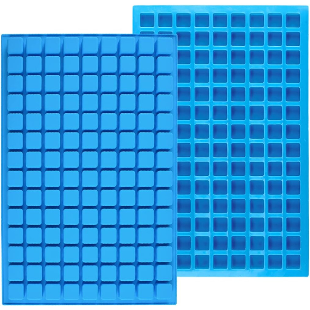 Square Silicone Candy Mold, Non-stick Mini Silicone Chocolate Mold, Flexible & Easy to Release, 100% Food-grade Silicone for Home Baking and Retail Us-image-OPC-PMWNJ72-NEW